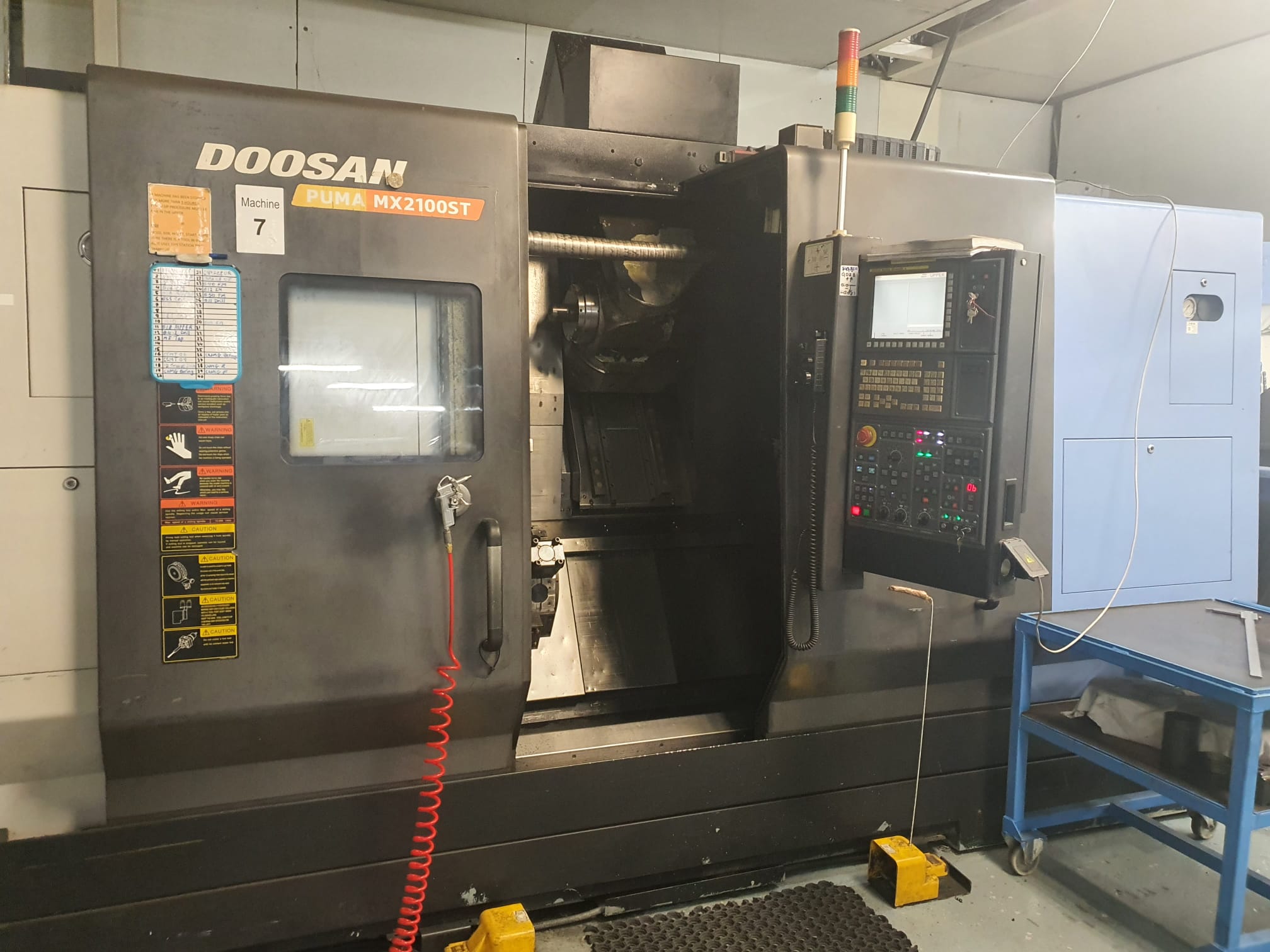 Torno horizontal DOOSAN PUMA MX2100ST (2008) id10728